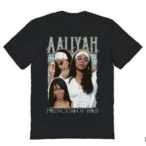 Aaliyah Princess Of R&B T-shirt